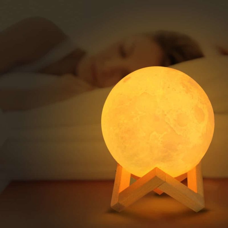 lampe lune chambre